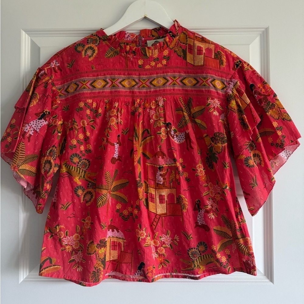 FARM RIO Secret Garden Blouse